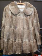 Vintage Bontjas, Ophalen of Verzenden, Zo goed als nieuw, Maat 38/40 (M), Bruin