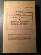 TM 9-2800 Standard Military Motor Vehicles, Ophalen, Tweede Wereldoorlog, Zo goed als nieuw, Landmacht