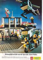 Retro reclame 1987 Lego Miniland speciale actie politie, Overige typen, Ophalen of Verzenden