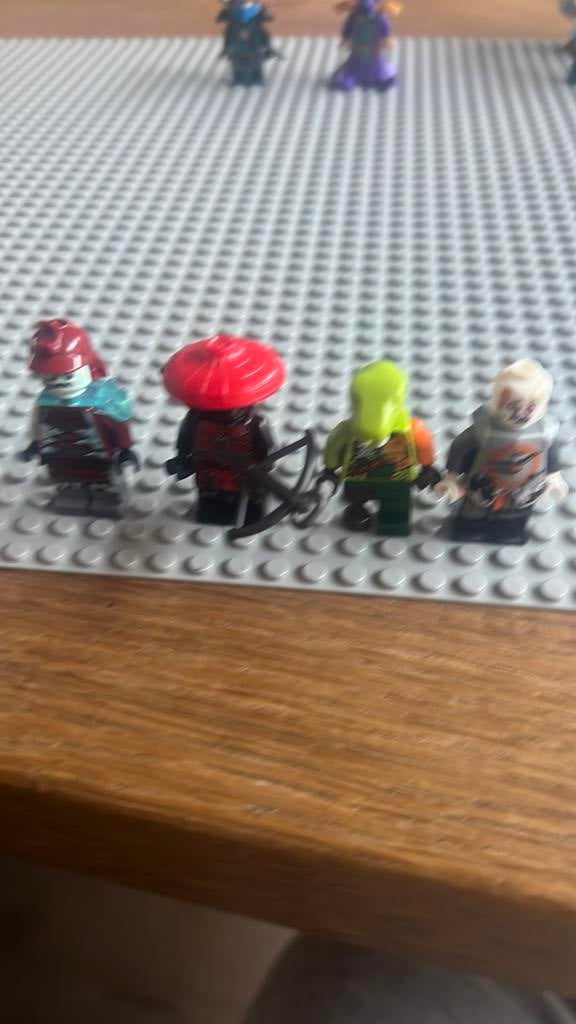 Vier coole lego ninjago figure, Ophalen of Verzenden, Zo goed als nieuw