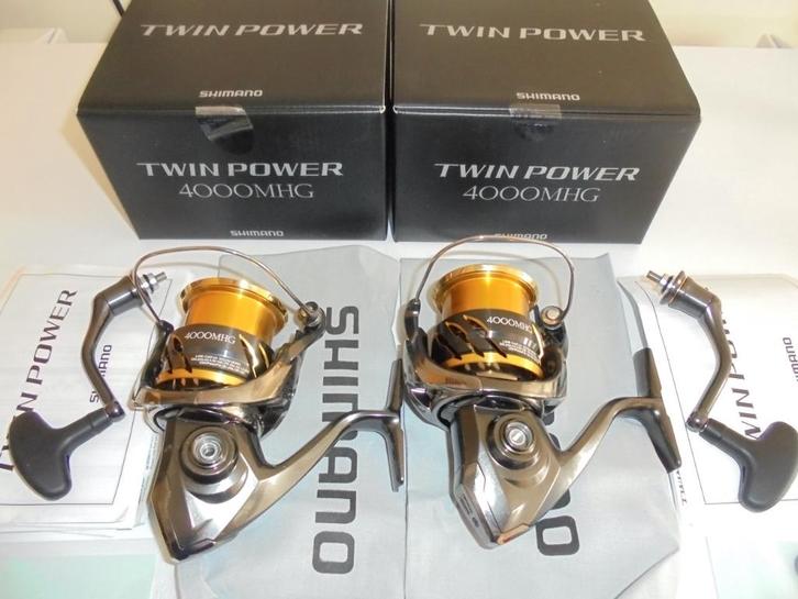 Shimano Twin Power FD 4000MHG Molen Spinning Zeebaars Japan., Watersport en Boten, Hengelsport | Roofvissen, Nieuw, Molen, Ophalen of Verzenden
