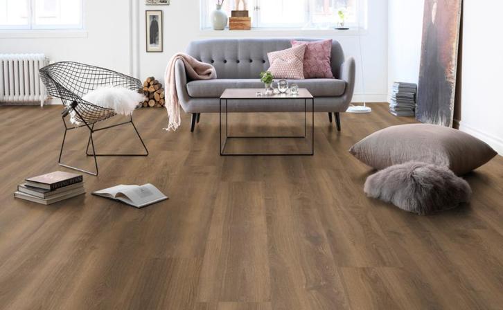 PVC Tarkett Brook Oak Dark Brown (11.25 m2), Huis en Inrichting, Stoffering | Vloerbedekking, Nieuw, Overige typen, Bruin, 10 tot 25 m²