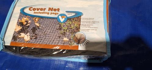 Cover Net incl pegs 6x3 m (afdeknet voor vijver), Tuin en Terras, Vijver-toebehoren, Nieuw, Vijvernet, Ophalen of Verzenden