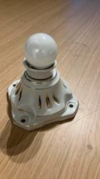 Antiek porceleinen lampvoet, Ophalen of Verzenden