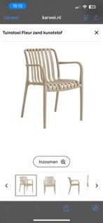 Tuinstoelen beige Karwei, Tuin en Terras, Ophalen, Zo goed als nieuw, Aluminium
