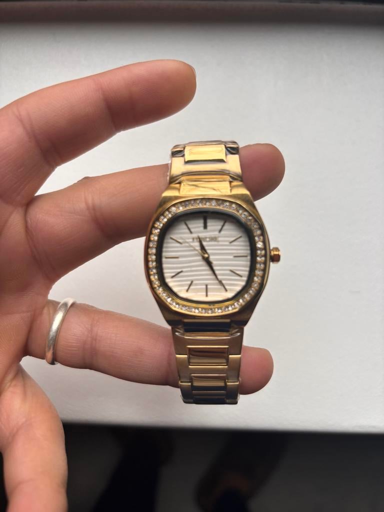 Furore dames horloge FU2902, Sieraden, Tassen en Uiterlijk, Horloges | Dames, Overige merken, Staal, Staal, Polshorloge