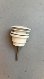 Wiesbaden Caral Clickwaste Afvoerplug - 5/4inch - Mat Wit, Doe-het-zelf en Verbouw, Buizen en Afvoer, Afvoer, Pvc, Verzenden, Zo goed als nieuw