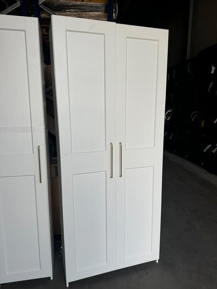 IKEA PAX kasten - WIT - met lades en broekenhanger, Huis en Inrichting, Kasten | Kledingkasten, Gebruikt, 200 cm of meer, 50 tot 100 cm