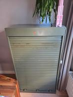 Metalen kast Industrial cabinet in steel by C. Lechat, Ophalen