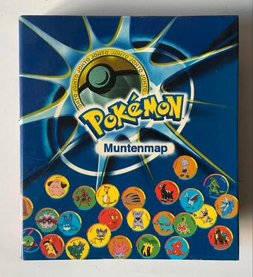 Pokémon munten, complete verzameling van 48 munten beschikbaar voor biedingen