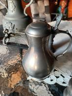 Tinnen Decoratie: Ketel & Kannetje, Antiek en Kunst, Antiek | Tin, Ophalen of Verzenden