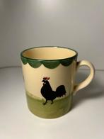 Oma Mok - Kip & Haan - Handbeschilderd, Gebruikt, Keramiek, Ophalen of Verzenden, Overige stijlen