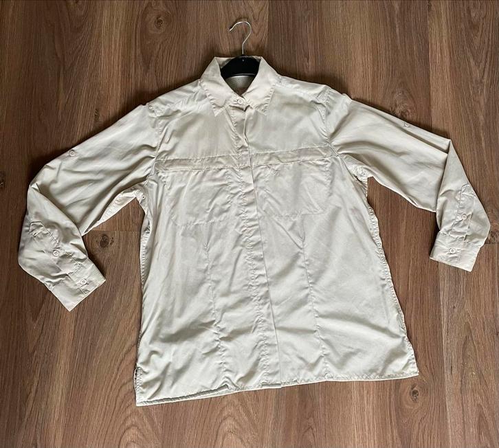 Craghoppers insectwerende blouse maat 42, Kleding | Dames, Blouses en Tunieken, Zo goed als nieuw, Maat 42/44 (L), Beige, Ophalen of Verzenden