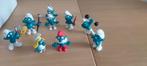 9 smurfen, Ophalen of Verzenden, Zo goed als nieuw, Verschillende Smurfen, Poppetje, Figuurtje of Knuffel