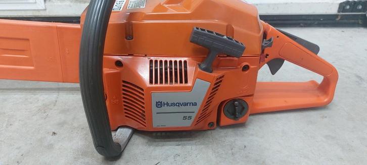 Husqvarna 55 Motorzaag - Gebruikt, Tuin en Terras, Hand-tuingereedschap, Gebruikt, Overige soorten, Ophalen of Verzenden