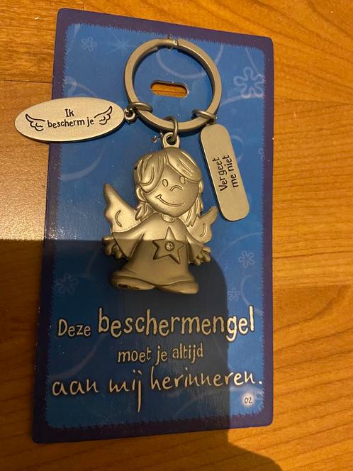 Splinternieuwe Beschermengellen sleutelhanger engeltje, Verzamelen, Sleutelhangers, Nieuw, Verzenden
