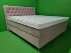 Hotel Boxspring PRESTIGE PREMIUM met extra dikke topper HR55, Nieuw, Overige kleuren, Tweepersoons, Hotel BOXSPRING met extra dikke Tencel HR 55 Topper