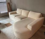 Aalsmeer 2-zits + longchair rond, Ophalen of Verzenden, Gebruikt, Stof