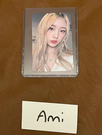 Yeojin midnight ring pre order loona photocard 12:00 MMT