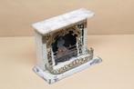 (41) Antiek poppenhuis blikken open haard, Ophalen of Verzenden