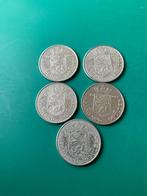 5. 1 Gulden munt 1980, Postzegels en Munten, Munten | Nederland, 1 gulden, Koningin Beatrix, Zilver, Ophalen of Verzenden