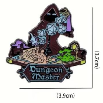 Dungeon Master  Pin Dungeons and Dragons - DnD - D&D -   beschikbaar voor biedingen