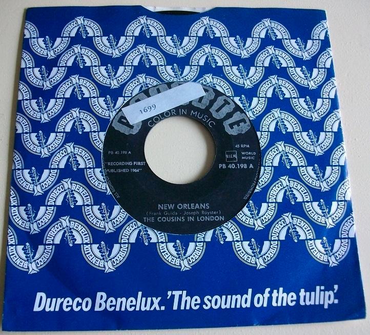 the  Cousins   New Orleans, Cd's en Dvd's, Vinyl Singles, Gebruikt, Single, Pop, 7 inch, Ophalen of Verzenden