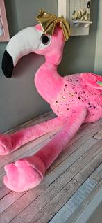 Grote knuffel flamingo vogel carnaval nieuw, Ophalen of Verzenden, Nieuw, Overige typen