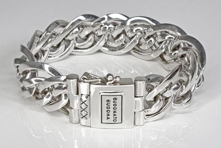 Buddha to Buddha Nathalie Small armband 140 euro korting!, Sieraden, Tassen en Uiterlijk, Armbanden, Nieuw, Zilver, Zilver, Ophalen of Verzenden