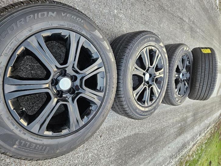 Banden + Velgen Range Rover 18' 5x108, Auto-onderdelen, Banden en Velgen, Velg(en), All Season, 18 inch, Overige, Overige, Nieuw