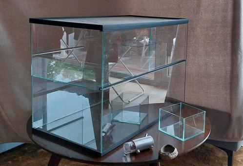 Gerbilarium, gerbilkooi voor gerbils of hamsters., Dieren en Toebehoren, Knaagdieren en Konijnen | Hokken en Kooien, Zo goed als nieuw