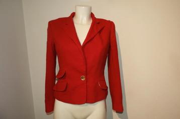 Dolce & Gabbana vuur rode blazer gouden merk knopen IT 42 beschikbaar voor biedingen