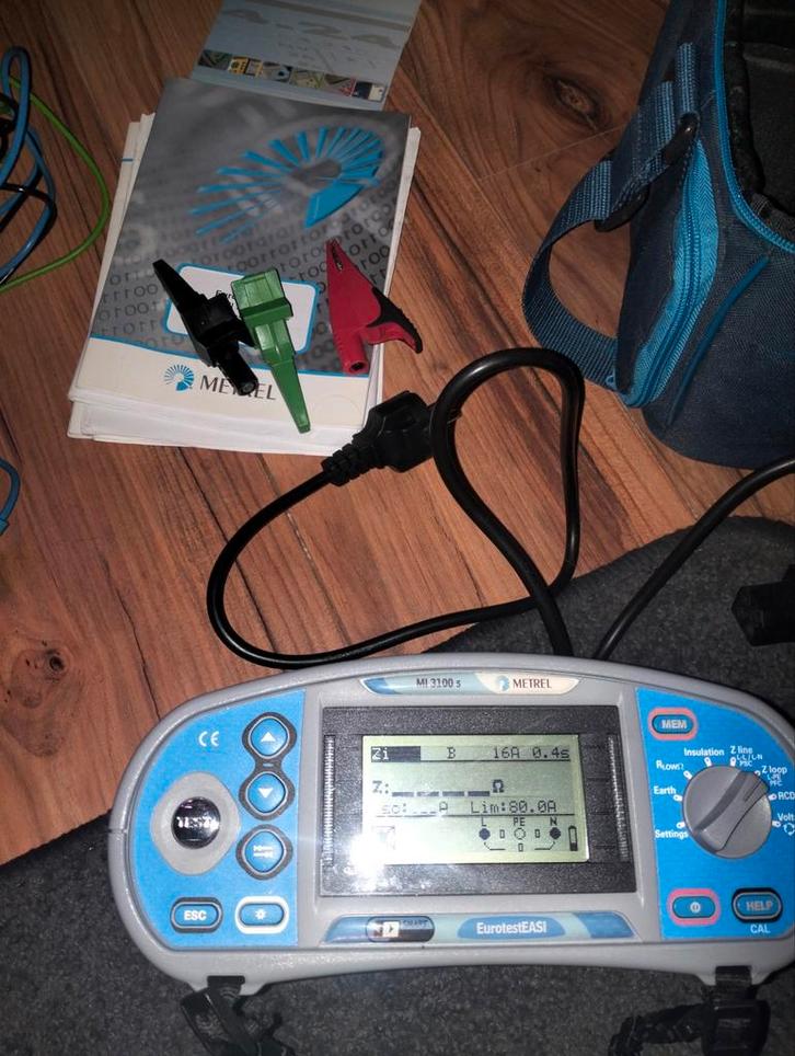 Metrel MI 3100S, Doe-het-zelf en Verbouw, Meetapparatuur, Zo goed als nieuw, Ophalen of Verzenden