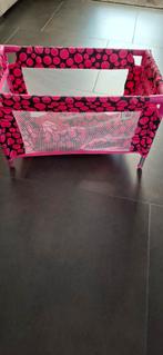Poppen camping bedje/ box, Kinderen en Baby's, Speelgoed | Poppen, Ophalen, Gebruikt, Babypop