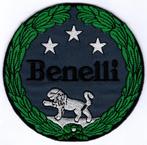 Benelli stoffen opstrijk patch embleem #1, Motoren, Accessoires | Stickers, Verzenden
