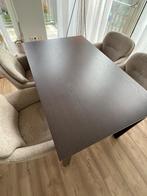 Uitschuifbare Ikea eettafel, Huis en Inrichting, Tafels | Eettafels, Ophalen, Gebruikt, 50 tot 100 cm, 150 tot 200 cm