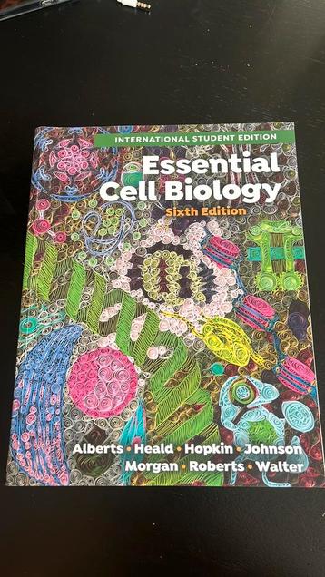 Essential Cell Biology, Sixt edition beschikbaar voor biedingen