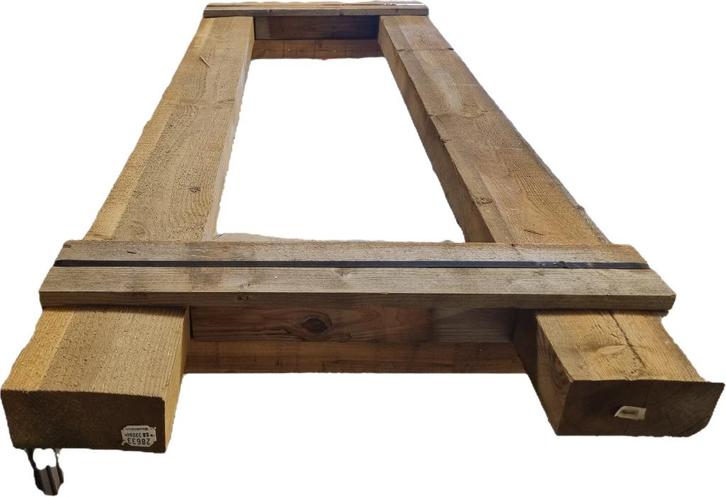 Geïmpregneerde balken Fijnbezaagd  9.5x19.5 cm - nr: TB164, Tuin en Terras, Palen, Balken en Planken, Nieuw, Balken, Ophalen