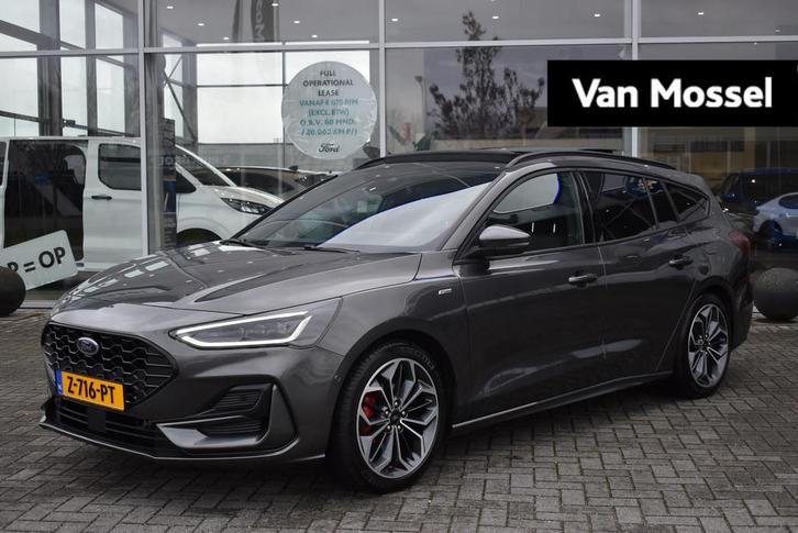 Ford Focus Wagon 1.0 EcoBoost Hybrid ST Line X | Climate Con, Auto's, Ford, Bedrijf, Te koop, Focus, ABS, Achteruitrijcamera, Airbags