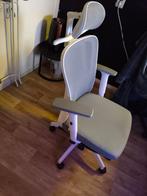 Gaming bureaustoel - mechanisch, verstelbare nek + rugkussen, Ophalen, Gaming bureaustoel, Zo goed als nieuw, Zwart