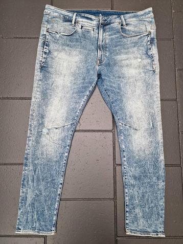 NIEUW G-Star Jeans D-Staq mt 38/32 lichtkleurig  beschikbaar voor biedingen