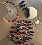 CND Shellac proffesionele set, Sieraden, Tassen en Uiterlijk, Uiterlijk | Cosmetica en Make-up, Gebruikt, Overige kleuren, Ophalen of Verzenden