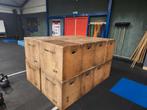 Houten Plyo box, Sport en Fitness, Fitnessmaterialen, Gebruikt, Ophalen