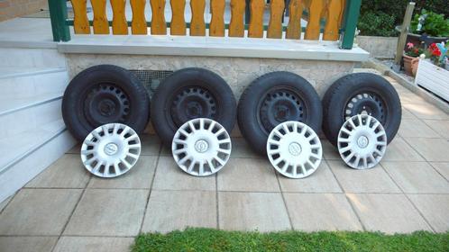 vier originele Opel Corsa E stalen velgen, Auto diversen, Overige Auto diversen, Ophalen
