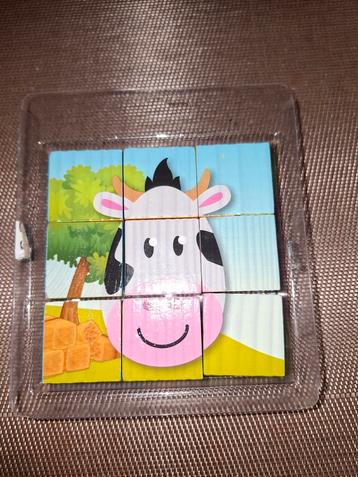 Blokpuzzel dieren - Leuke Kinderpuzzel beschikbaar voor biedingen