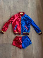 Harley quinn kostuum, Kinderen en Baby's, Carnavalskleding en Verkleedspullen, Ophalen of Verzenden, Gebruikt, 146 t/m 152, Jongen of Meisje