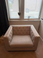 Beige loveseat Rivièra Maison, Huis en Inrichting, Fauteuils, Ophalen, Zo goed als nieuw, 75 tot 100 cm