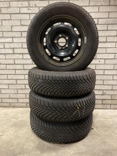 5x 108 set winterbanden ford focus c Max 8mm, Auto-onderdelen, Banden en Velgen, Banden en Velgen, Winterbanden, 15 inch, 195 mm