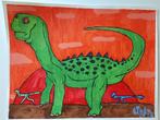 Schilderij Dino's 25, Ophalen of Verzenden