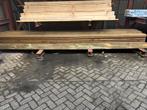 Nieuwe rabbat planken geimpregneerd 500 cm lang, Ophalen, Nieuw, Planken